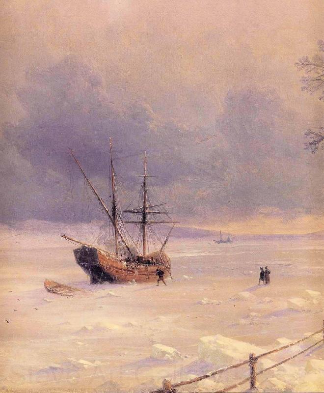 Ivan Aivazovsky Material and Dimensions